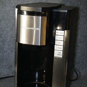 Hamilton Beach Front‑Fill 12‑Cup Coffee Maker 46381 Black/Silver - No Carafe